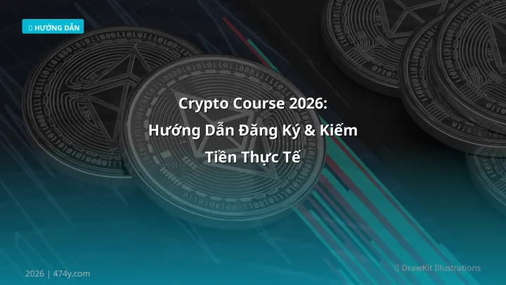 Cover image: Crypto course guide 2026 - 474y.com
