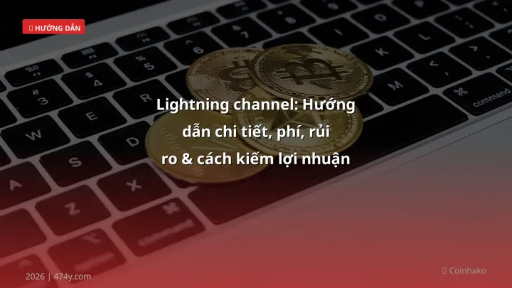 Lightning channel: Hướng dẫn chi tiết, phí, rủi ro & cách kiếm lợi nhuận năm 2026 - Hướng dẫn chi tiết 2026 | 474y.com