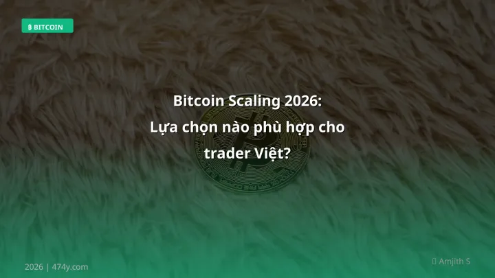 Bitcoin Scaling 2026: Lựa chọn nào phù hợp cho trader Việt? - Hướng dẫn chi tiết 2026 | 474y.com