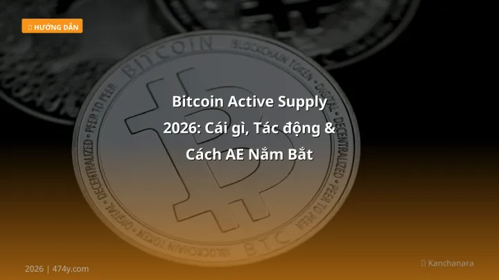 Infographic bitcoin active supply 2026: cái gì, tác động & cách ae nắm bắt - Thông tin quan trọng cho trader Việt