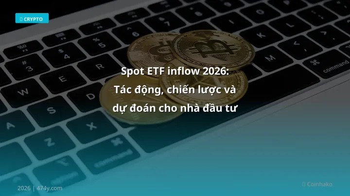 Hình ảnh minh họa: Spot ETF inflow - Cập nhật mới nhất 2026