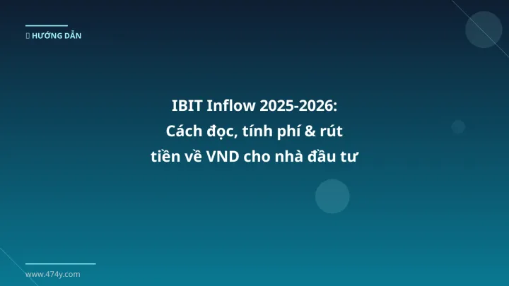 IBIT Inflow 2025‑2026: Cách đọc, tính phí & rút tiền về VND cho nhà đầu tư Việt - Hướng dẫn chi tiết 2026 | 474y.com
