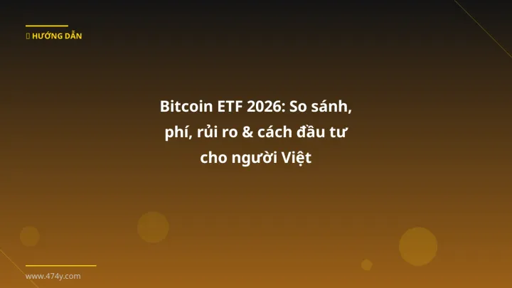Cover image: Bitcoin ETF comparison guide 2026 - 474y.com