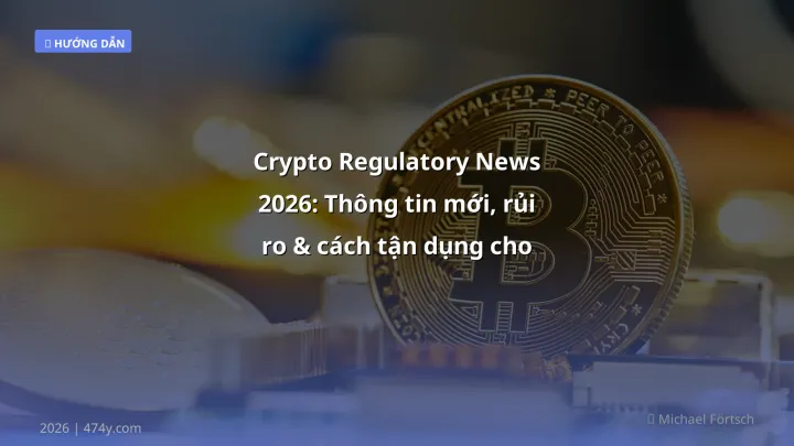 Crypto Regulatory News 2026: Thông tin mới, rủi ro & cách tận dụng cho trader Việt - Hướng dẫn chi tiết 2026 | 474y.com