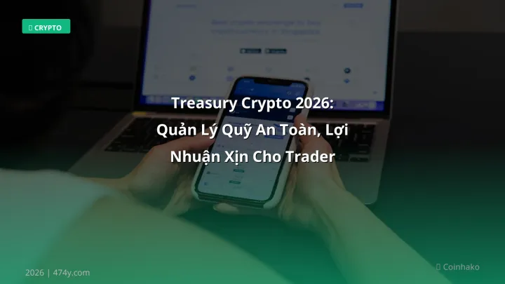 Hình ảnh minh họa: Treasury crypto - Cập nhật mới nhất 2026