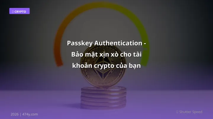 Cover image: Passkey authentication guide 2026 - 474y.com