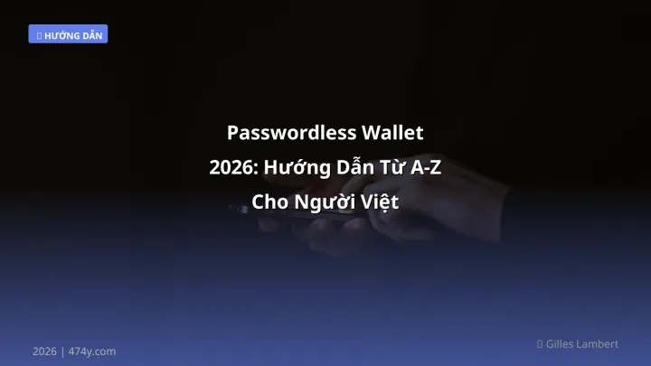 Cover image: Passwordless wallet guide 2026 - 474y.com