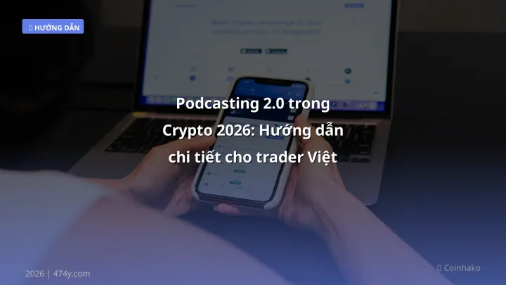 Infographic podcasting 2.0 trong crypto 2026: hướng dẫn chi tiết cho trader việt - Thông tin quan trọng cho trader Việt