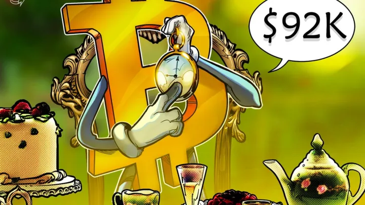 Bitcoin giữ mức 92K USD, Bulls thấy cơ hội “buy the dip” - 474y.com